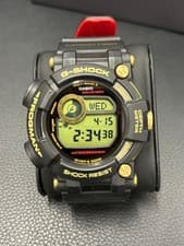 Casio G-Shock Frogman GWF-D1035B-1JR 35th Gold Tornado Solar Black w/ Box Men's