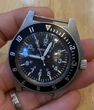 Vintage Rare Marathon Gallet H3 6645 June 1990 Quartz US Military PLS READ