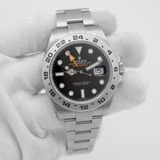 Rolex 216570 Explorer II 42mm Black Dial 2018 B&P