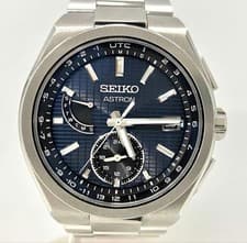 Seiko Astron Nexter Radio Solar SBXY065 Blue Dial Men's Watch Box Used