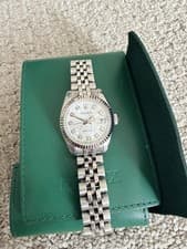 Rolex Datejust Jubilee Factory Diamond 179174 26mm with Service Box&Papers
