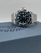 Squale Y1545 20 Atmos Black Ceramic Men’s Swiss Automatic Watch
