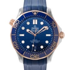 Omega Seamaster Diver 300 M 210.22.42.20.03.002 Steel 18k Rose Gold Ceramic Box
