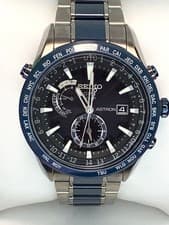 Seiko Astron World Time GPS Solar Watch SBXA019 7X52 Mens Wrist 20cm