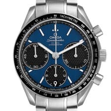 Omega Speedmaster Racing Blue Dial Steel Mens Watch 326.30.40.50.03.001