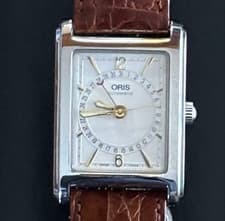 ORIS Rectangular B7460 Automatic Pointer Date Tank Men's Watch from JP