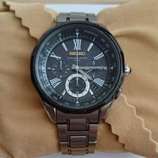 Seiko Brightz SAGA045 Solar Radio Chronograph Used From Japan