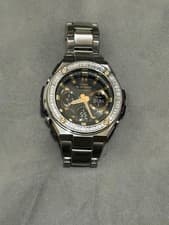Casio G Shock GST W110D Solar Watch Metal Bezel Custom wrist 18cm