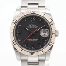Rolex Datejust Turn-O-Graph 116264 SS×WG SS AT black dial 2 Extra Links