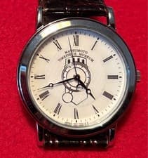 Seiko 2005 Matsumoto City Museum Watch, Quartz, 36mm, White Analog, Box