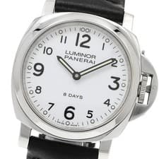 PANERAI Luminor Base 8 Days Acciaio PAM00561 Hand Winding Men's Watch_952715