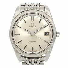 OMEGA 166.010 Silver Case Size 35mm Men's Vintage Used Watch #41014