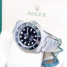 Rolex 41mm Ceramic Bezel Black Dial Submariner No Date REF: 124060 (Nov 2022)