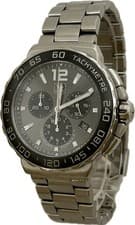 Tag Heuer Formula 1 CAU1115.BA0858 Gray 43mm Quartz Mens Watch Excellent A6379