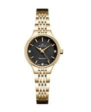 APPELLA Women Quartz Casual Watch Classic Dress Black Dial Waterproof Swiss Fash