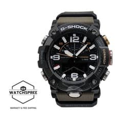 Casio G-Shock Mudmaster Bluetooth® Bio-Based Green Resin Band Watch GG-B100X-1A3