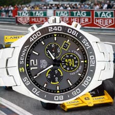 Tag Heuer Formula 1 Senna edition watch full set just serviced 1 year warranty