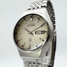 Seiko King Quartz 1975 Rice Paper Snowflake Dial 0853-8020-G Vintage Working JP