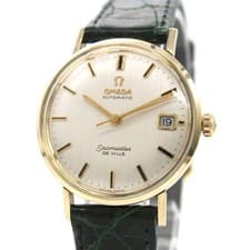 [NEAR MINT] OMEGA Seamaster De Ville 166.020 Gold Date AT Men's From JAPAN Z216