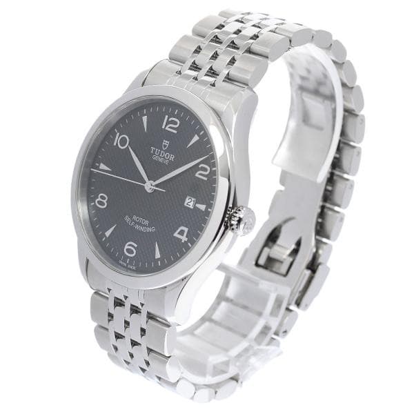 TUDOR 1926 91650 42mm SS Black Dial Automatic Date Watch #C424