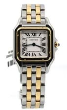 Cartier Panthere Medium Model Quartz 18k Yellow Gold/Steel Ladies Watch, S108936