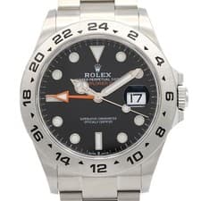 Authentic Rolex Explorer II 226570 Stainless Steel Mechanical Automatic Rand...