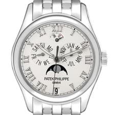 Patek Philippe Annual Calendar Moonphase White Gold  5036G 5036 Box Papers