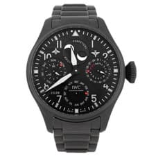 IWC Big Pilot’s Watch Perpetual Calendar TOP GUN Ceramic 46mm IW503604 Full Set