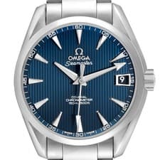 Omega Seamaster Aqua Terra 150M Blue Dial Steel 231.10.39.21.03.001 Box Cards