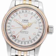 Oris Big Crown Pointer Date Ladies Automatic Used 7550 B From Japan
