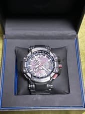 CASIO G-SHOCK GPW-1000-1AJF Black Analog Watch with Box and Booklet