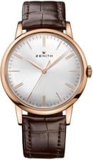 Zenith Elite 6150 - 100 Hour Power Reserve 18K Rose Gold 42mm Men's Dress Watch