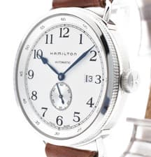 [N MINT] HAMILTON Khaki Navy Pioneer H784650 Automatic Silver 40mm Men's Watch