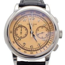 CORNICHE HERITAGE Chronograph Limited Edition of 200 Quartz Beige Dial CRN0029A