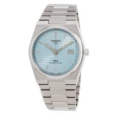 Tissot PRX Powermatic 80 Automatic Ice Blue Dial Men's Watch T137.407.11.351.00