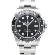 ROLEX Submariner 124060 black WATCH 727268