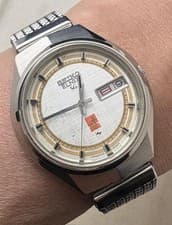 Seiko ElNix SG Electromagnetic Temp 0703 Vintage Watch Timepiece Rare