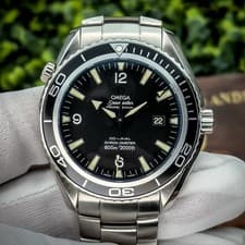 Omega Seamaster Planet Ocean Stainless Steel 45.5mm Black Dial 2200.50.00