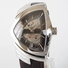 Hamilton Ventura H245150/H24515591 AUTOMATIC Brown Dial 35mm Box