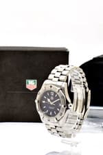 TAG HEUER 2000 Professional WK1113-0 Vintage Quartz Men's Watch Blue Dial 200mm