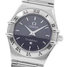 OMEGA Constellation Mini 1562.40 gray Dial Quartz Ladies Watch_954888