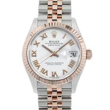 ROLEX Datejust 31 278271 white Roman 5 row jubilee bracelet Random Number se...
