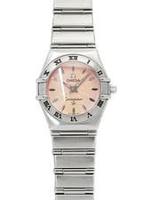 OMEGA Constellation Mini Quartz Watch 1562.62 Pink Dial 22mm