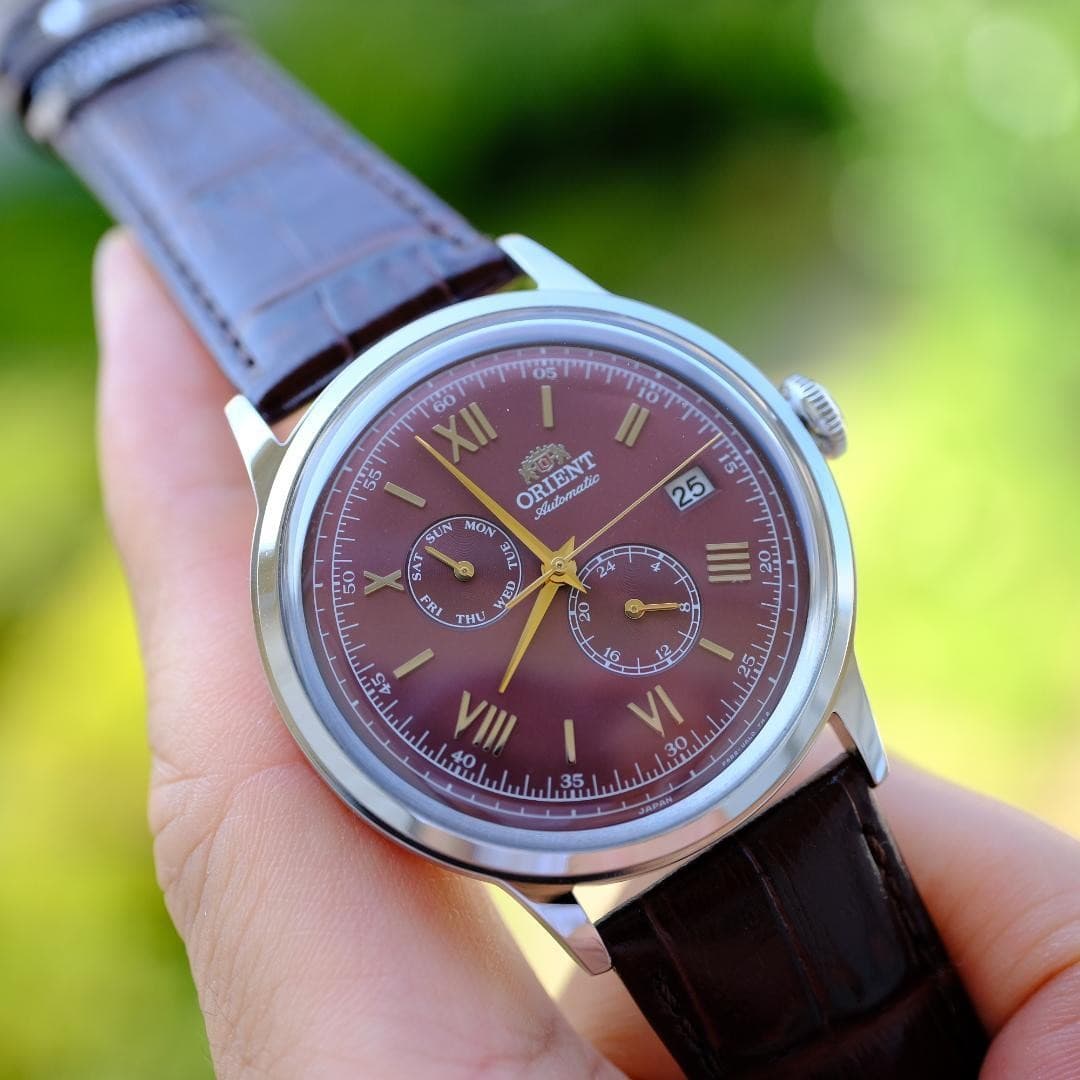 Orient Bambino Limited RA AK0705R30 Automatic Watch Complete Box Japan Working