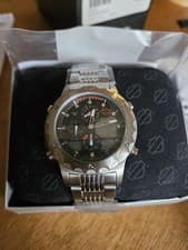 Bulova HarleyDavidson Analog Digital Men's Watch 76C03