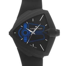 Hamilton VenturaXXL H24614330 (H246140) Black Dial Stainless Steel #W2806