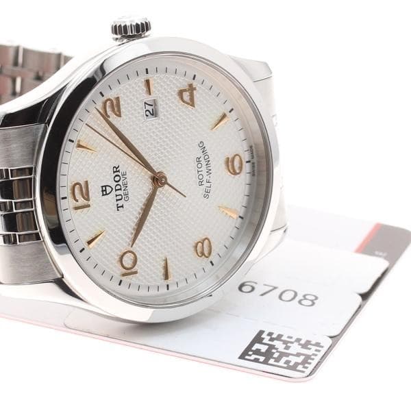 TUDOR 1926 91650 42mm SS Automatic Silver Dial Date Watch #C354