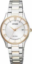Citizen Watch Citizen Collection Eco Drive Radio Clock Thin Series Pair Model