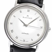 Blancpain Villeret Date 40mm Auto Men's Watch AB Used Good Condition From Japan