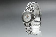Vintage [Near MINT] TAG HEUER S/EL SEL S90.808 Date White Qz Ladies From JAPAN